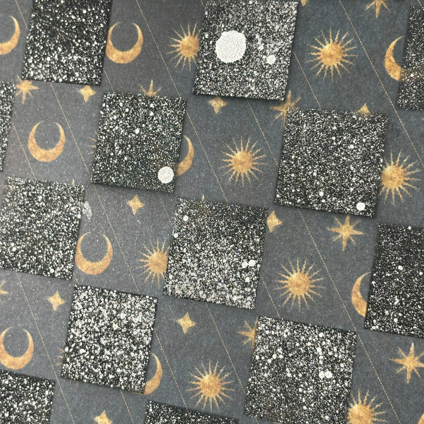 Starry Night - Scrapbook Chess Board