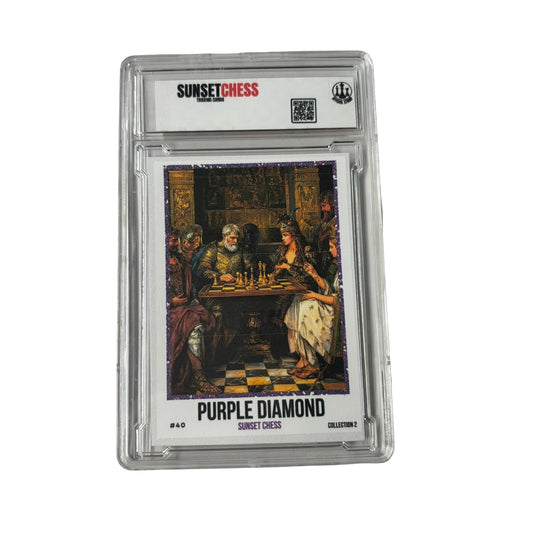Purple Diamond Collection 2 - Premium Trading Card