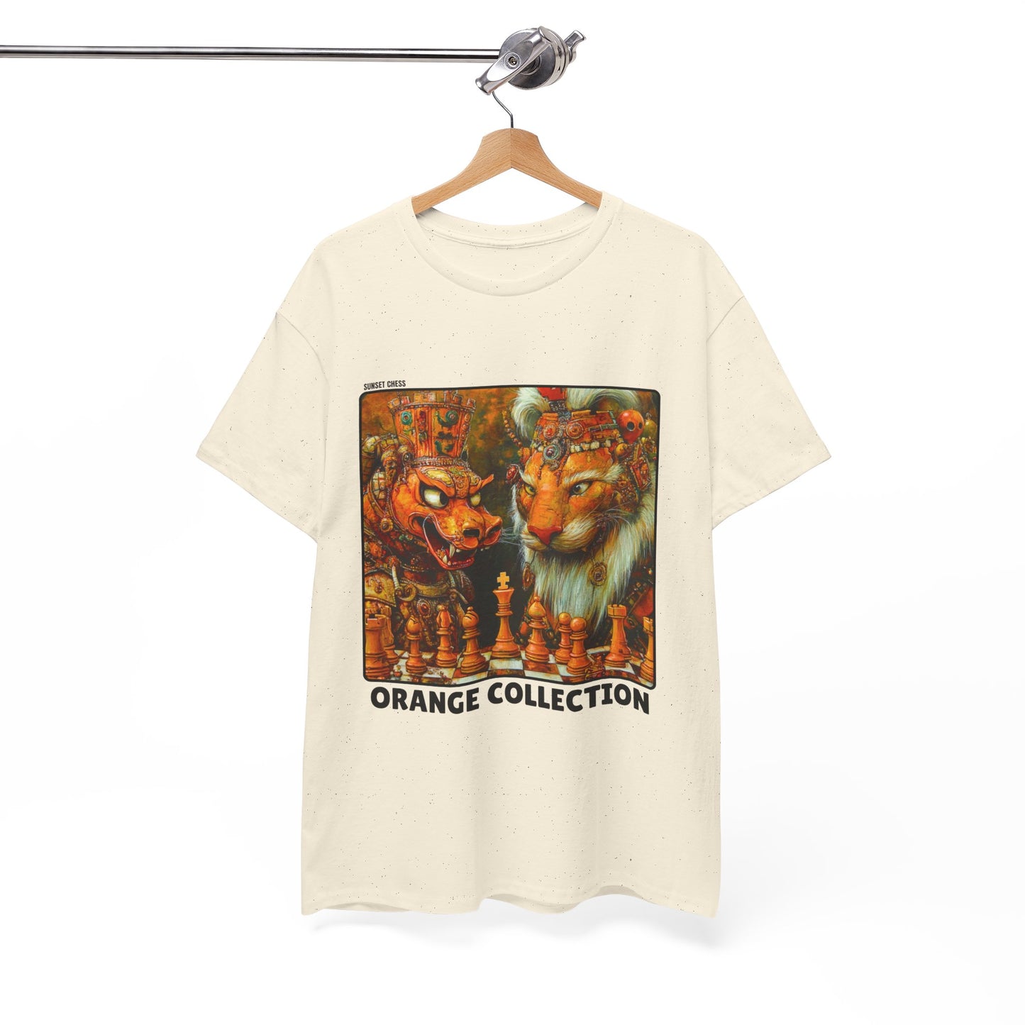Dual Of Beasts -  Black Chess T Shirt