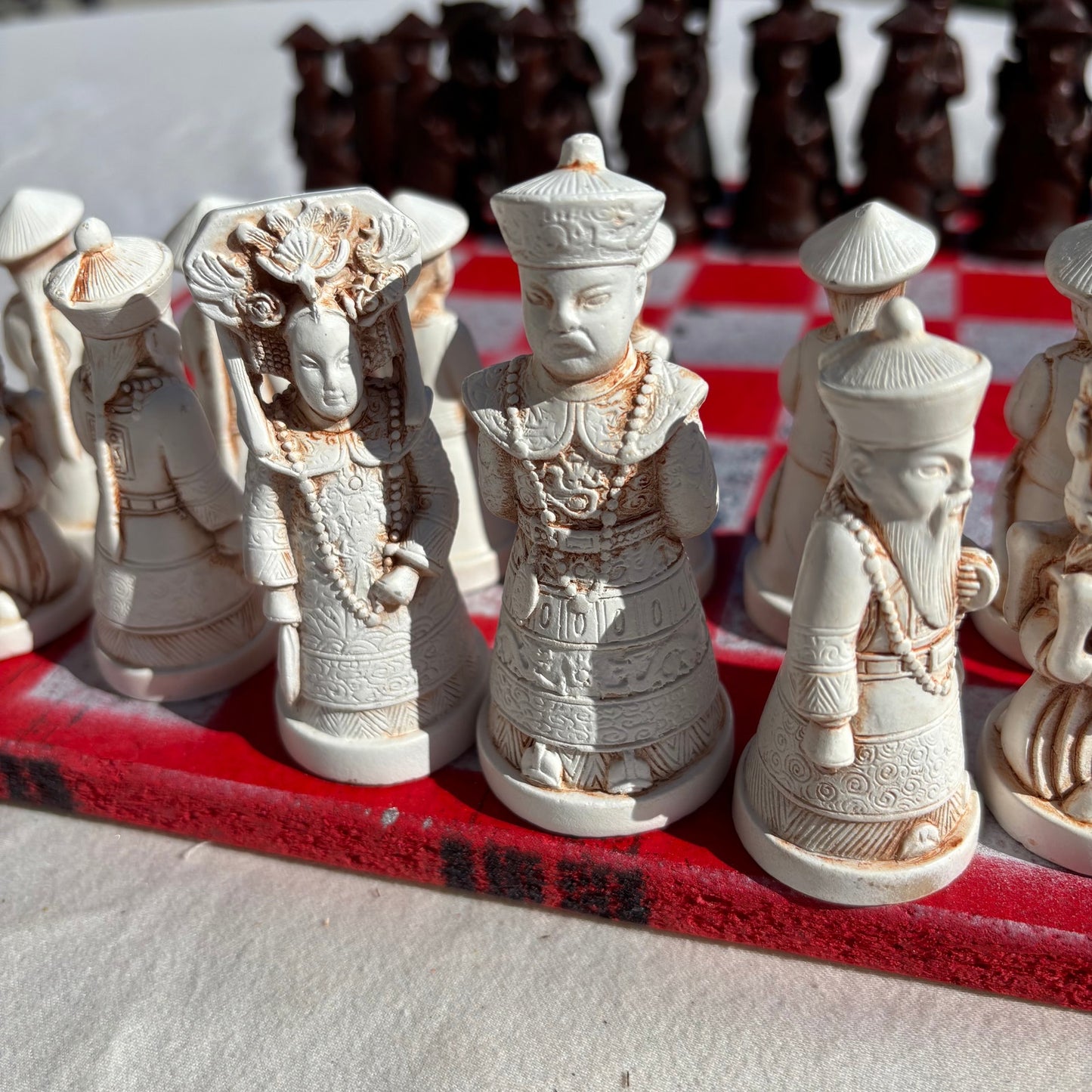 Candy Red - Chinese Edition Chess Set