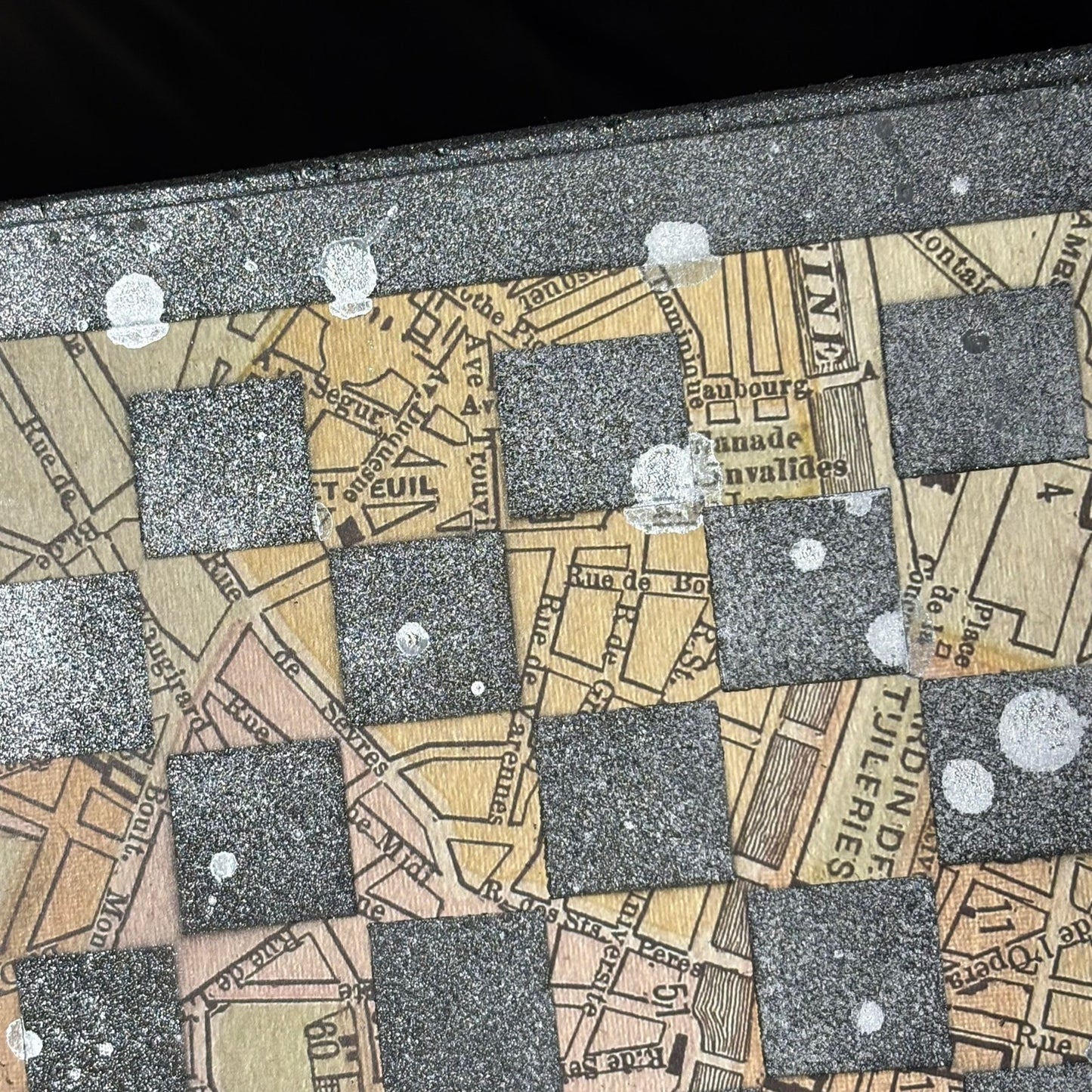 Road Map - Scrapbook Chess Board