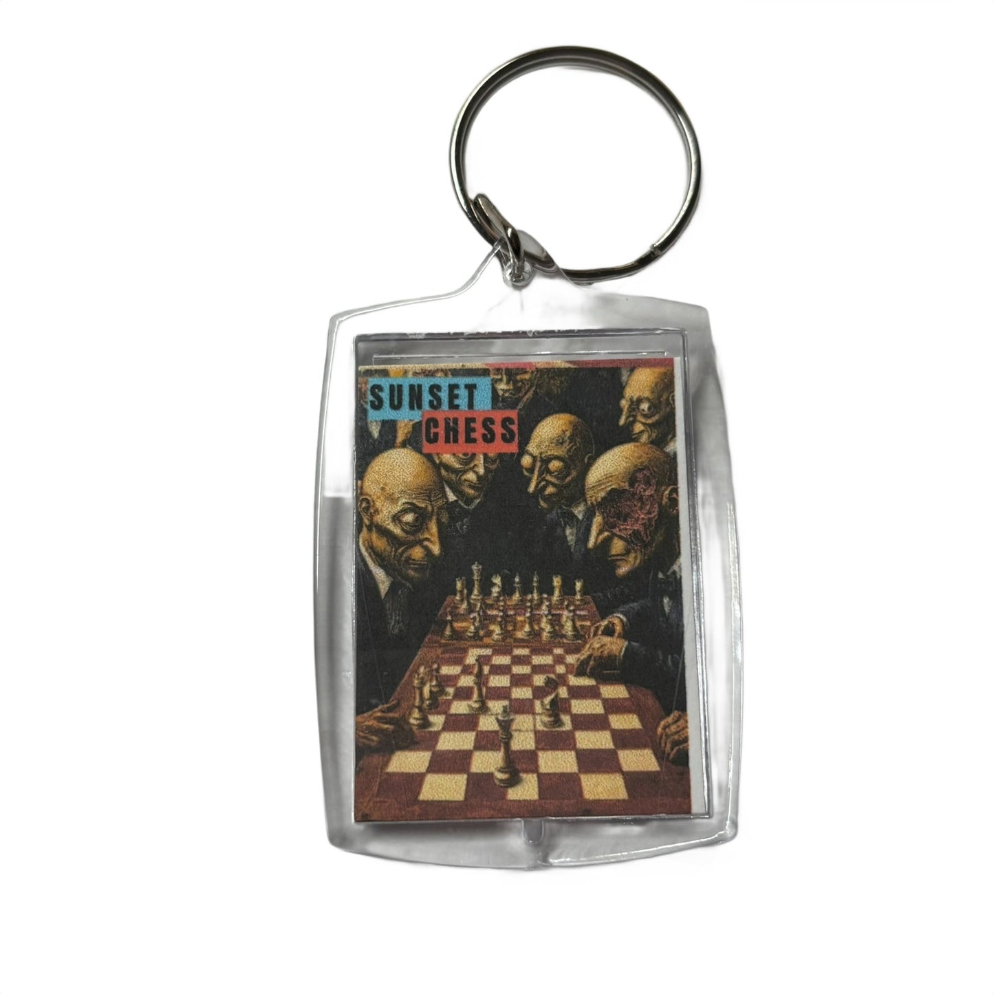 Politicians - Chess  Photo Keychain