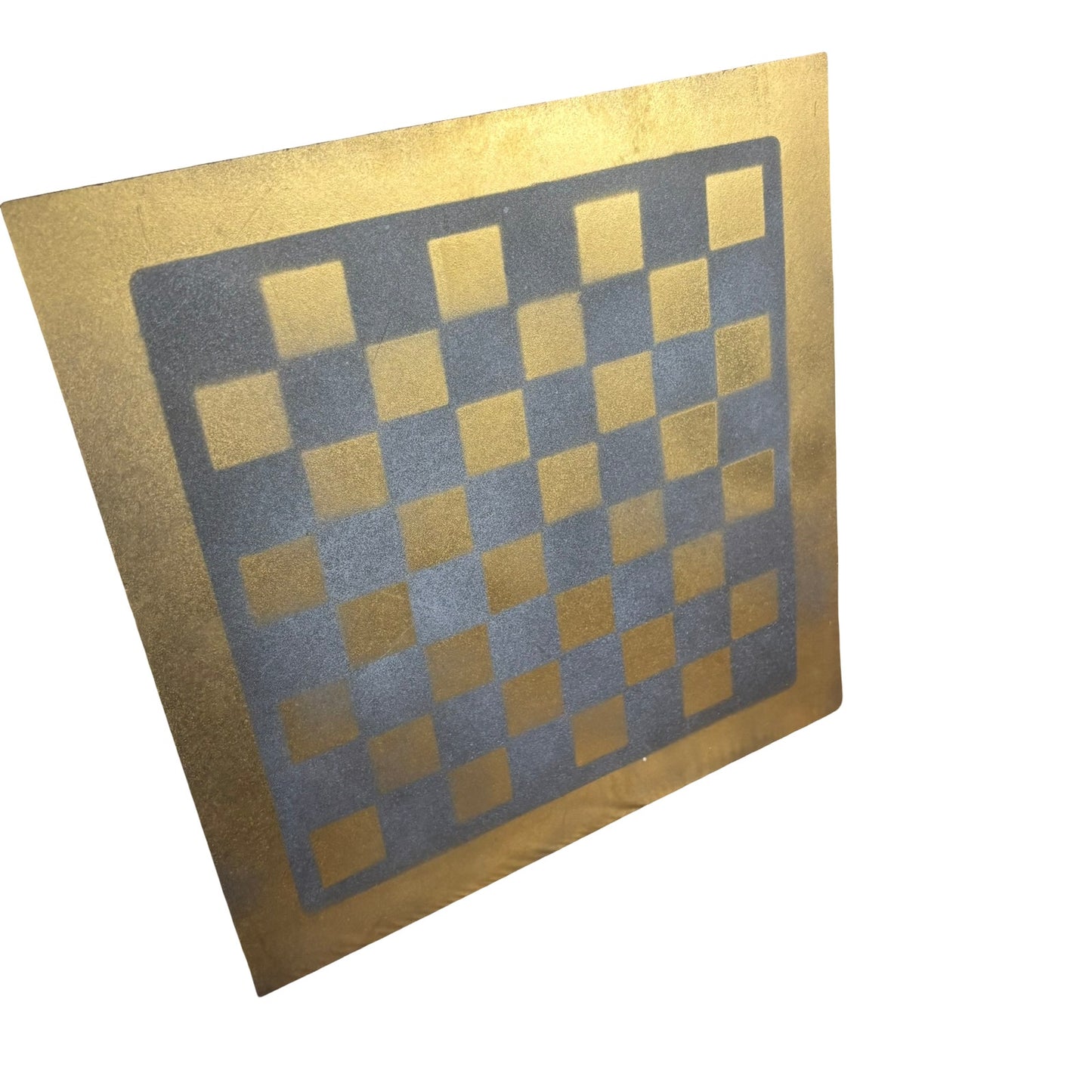 Simple Gold - Painted Chess Board