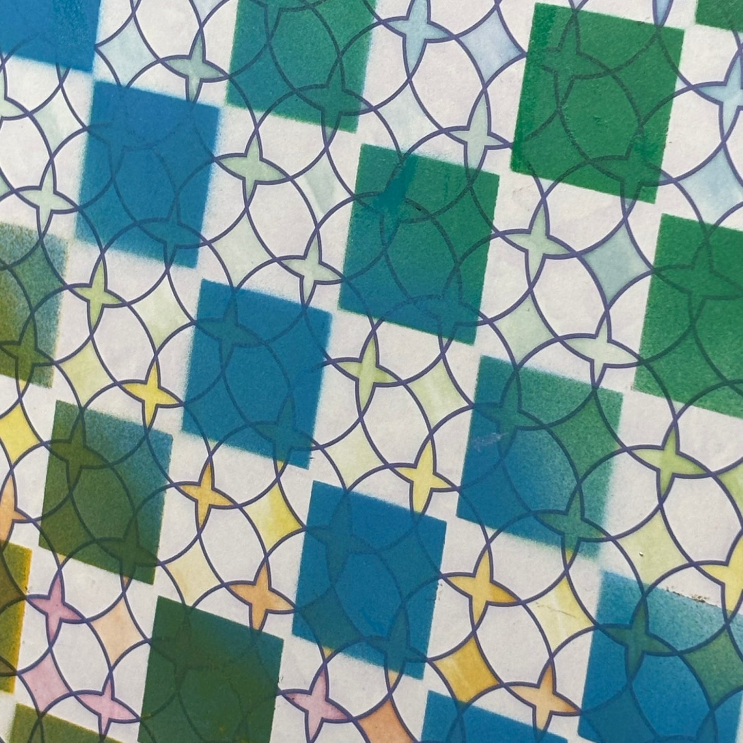 Sunset Sky Blue - Scrapbook Chess Board