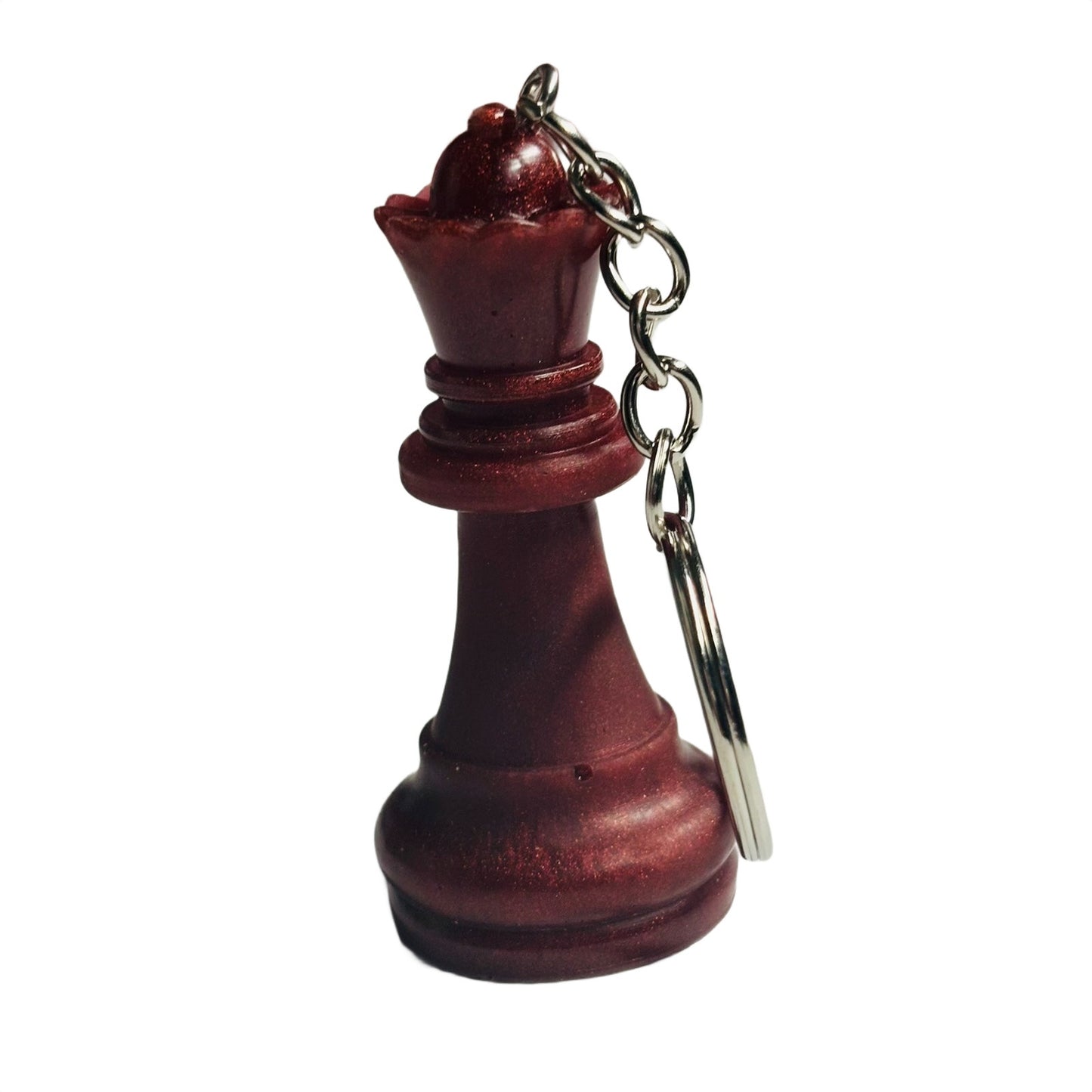 Bronze Red Queen - Handmade Resin Keychain