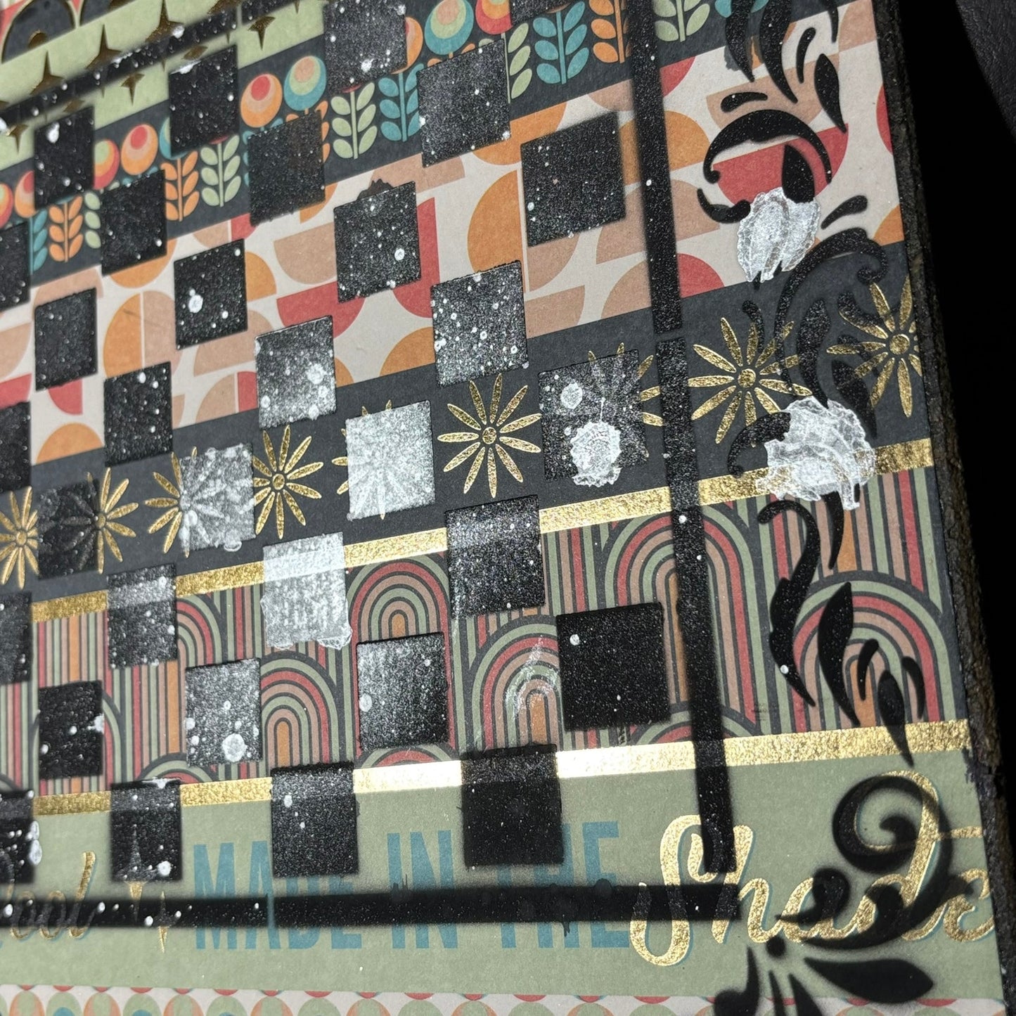 Vintage Culture - Scrapbook Chess Board