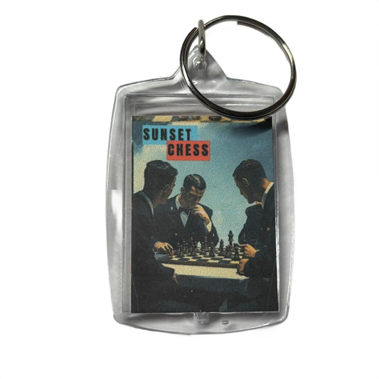 Serious Game - Chess  Photo Keychain