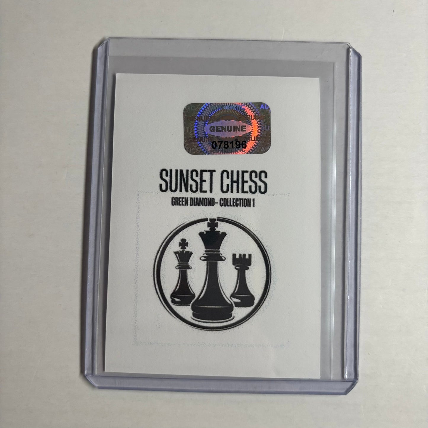 Green Diamond Collection 1 - Trading Card