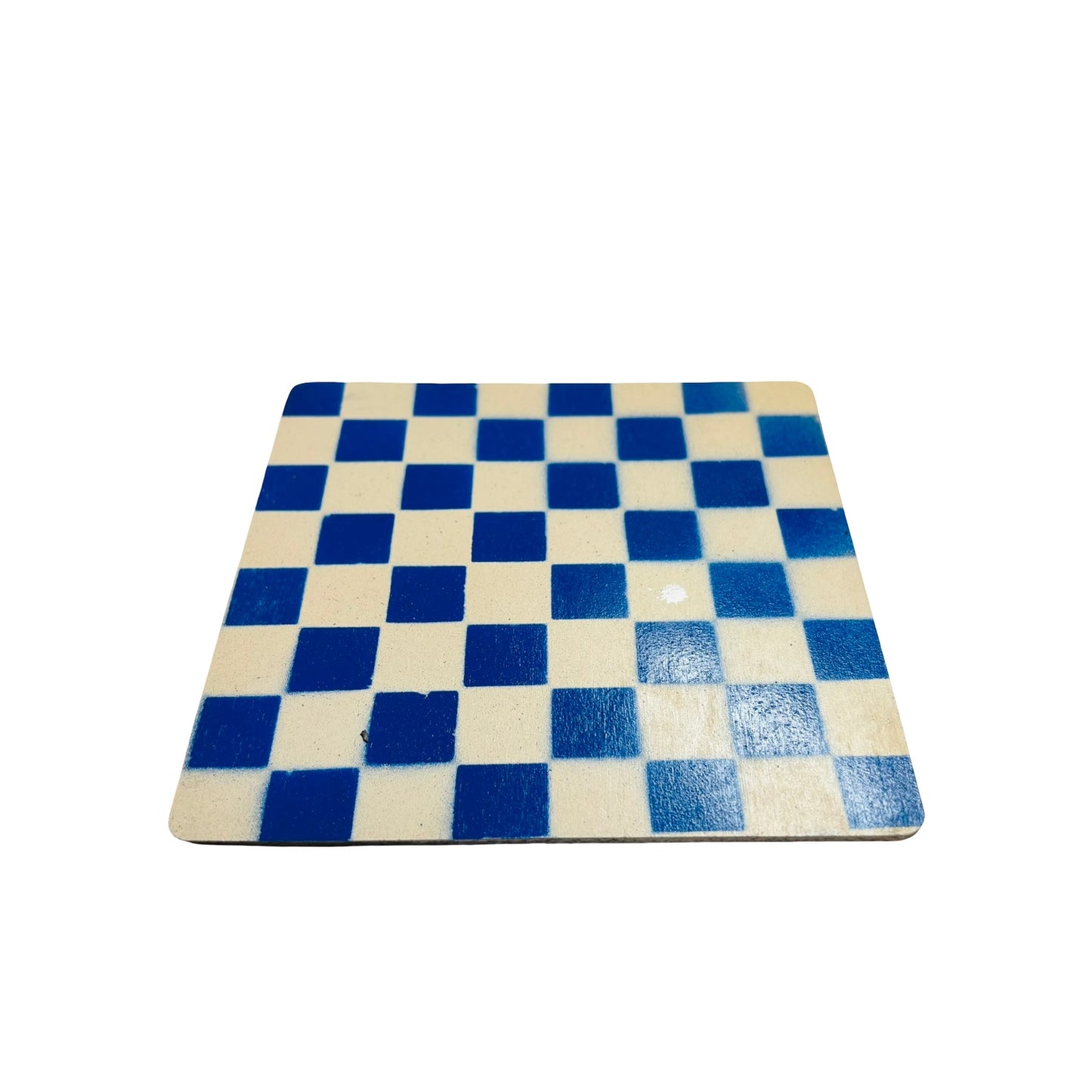 Cream Blue - Mini Chess Set