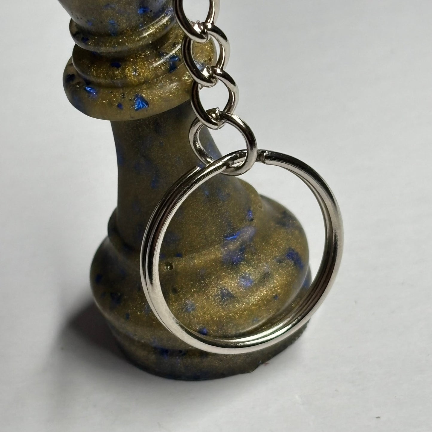 Army Green - Handmade Resin Keychain