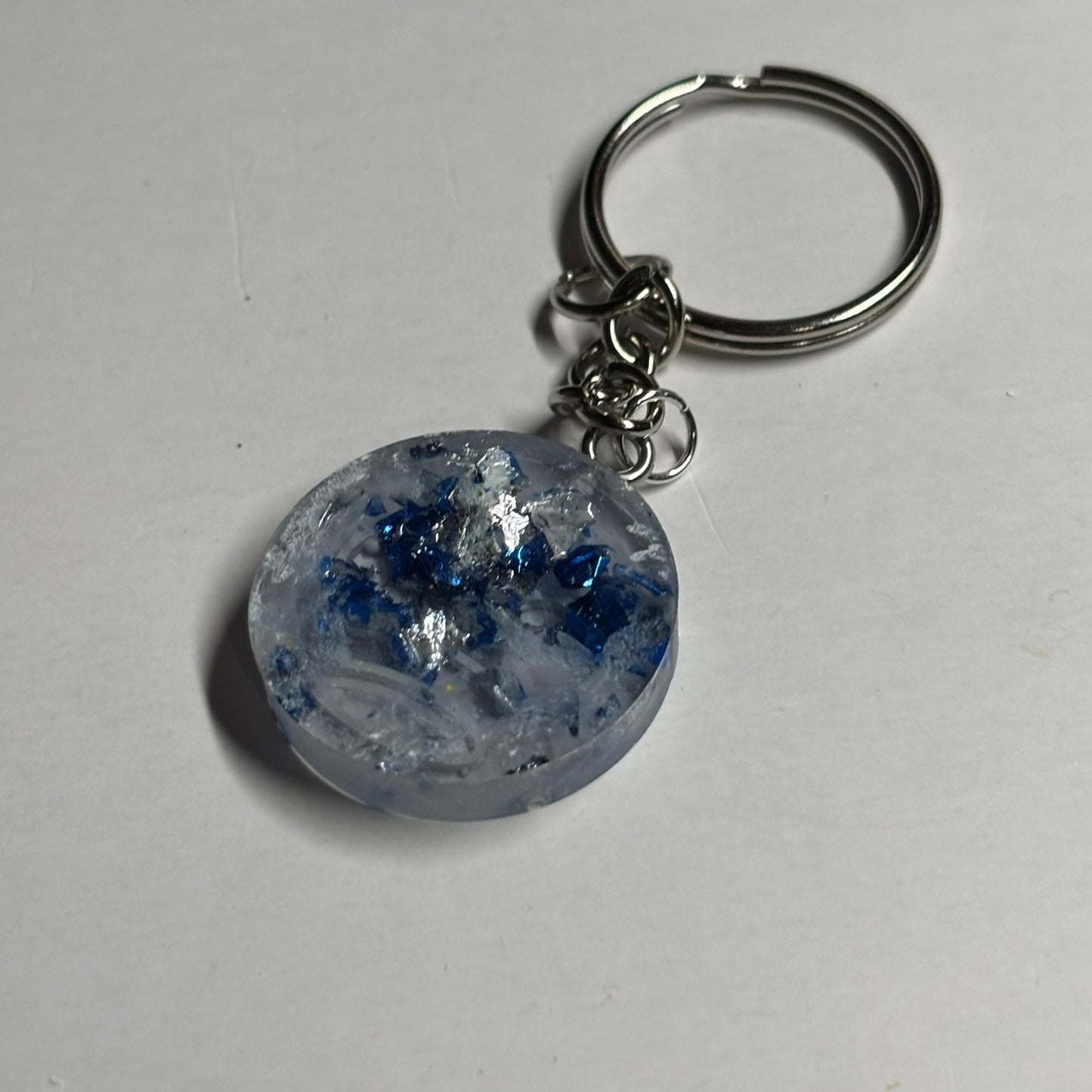 Cowboy Colored Royal King - Handmade Resin Keychain - Flat Edition