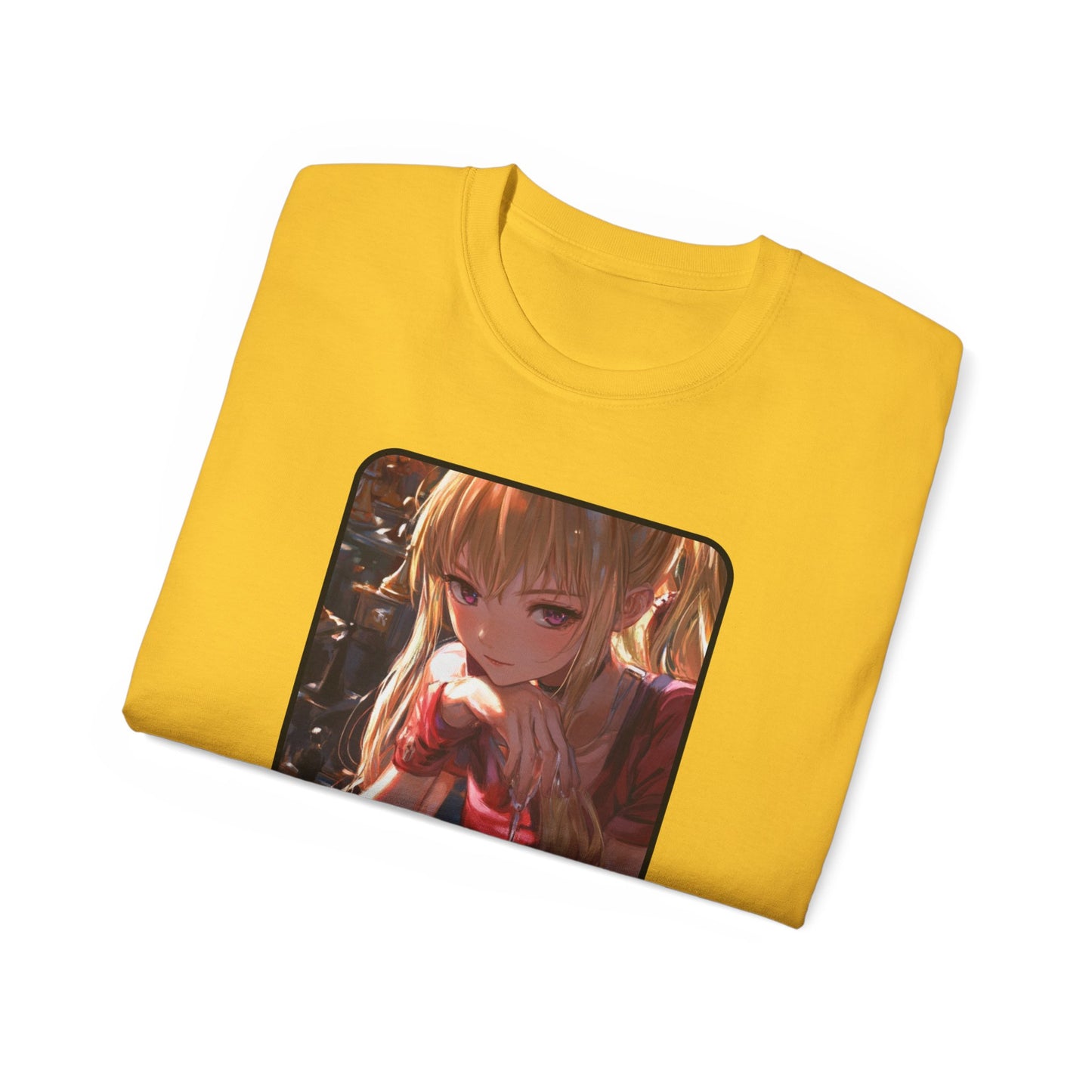 Sunkissed Anime - Yellow Chess T Shirt