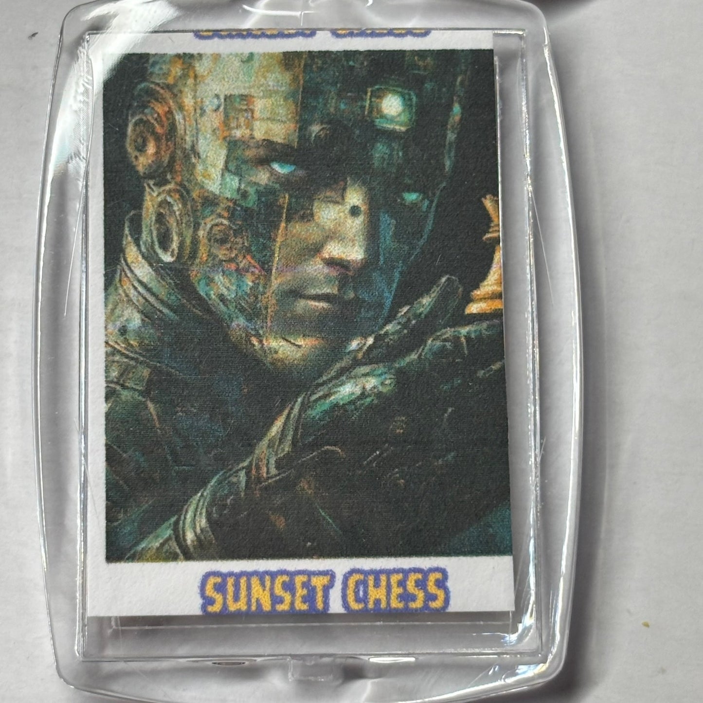 AI Mind - Chess  Photo Keychain