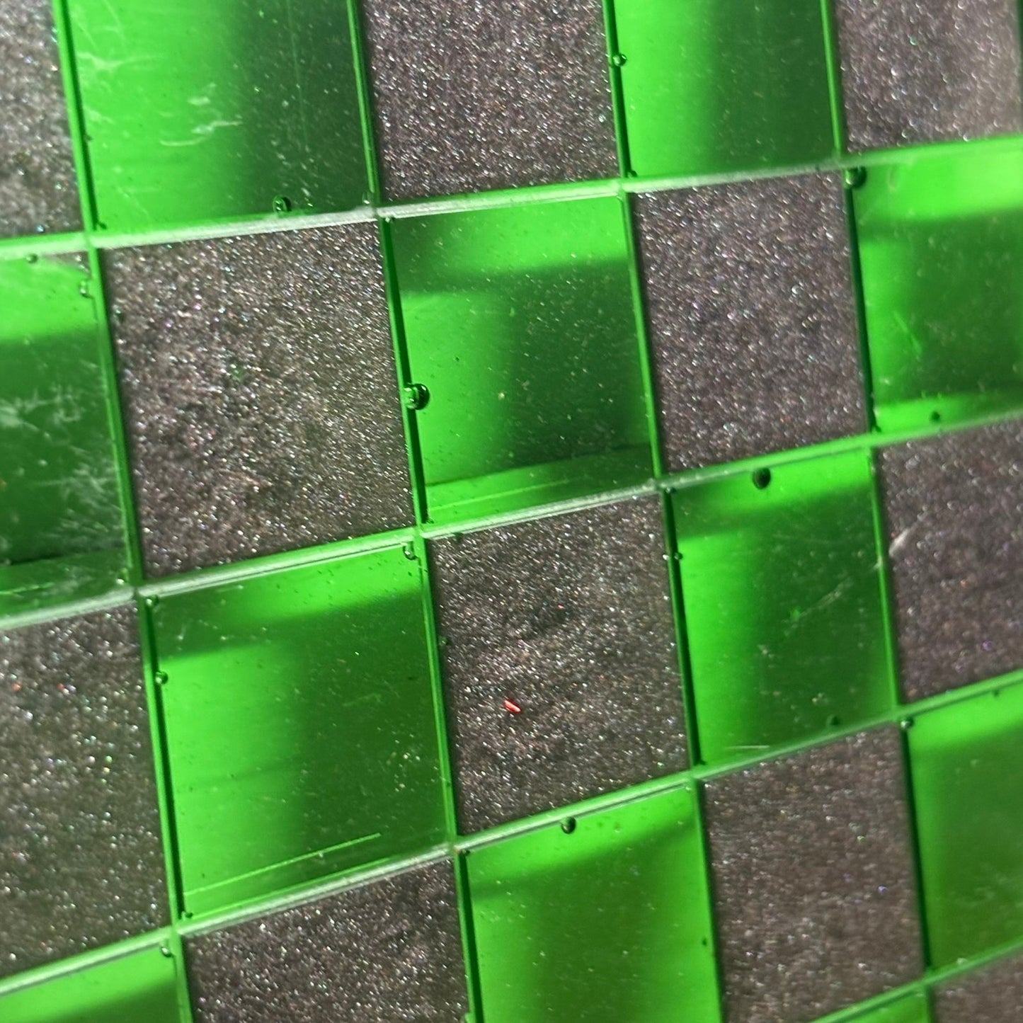 Translucent Green - Resin Chess Board