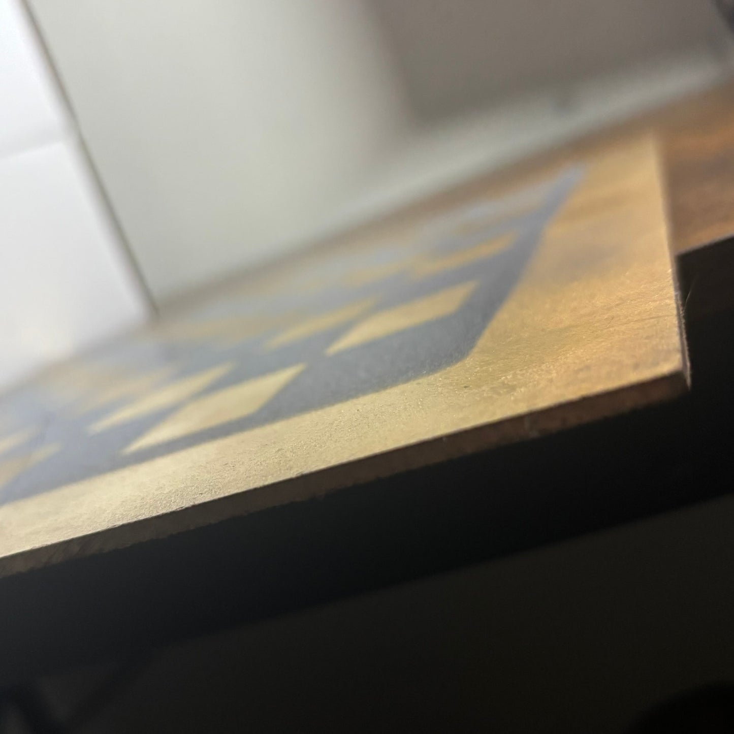 Simple Gold - Painted Chess Board