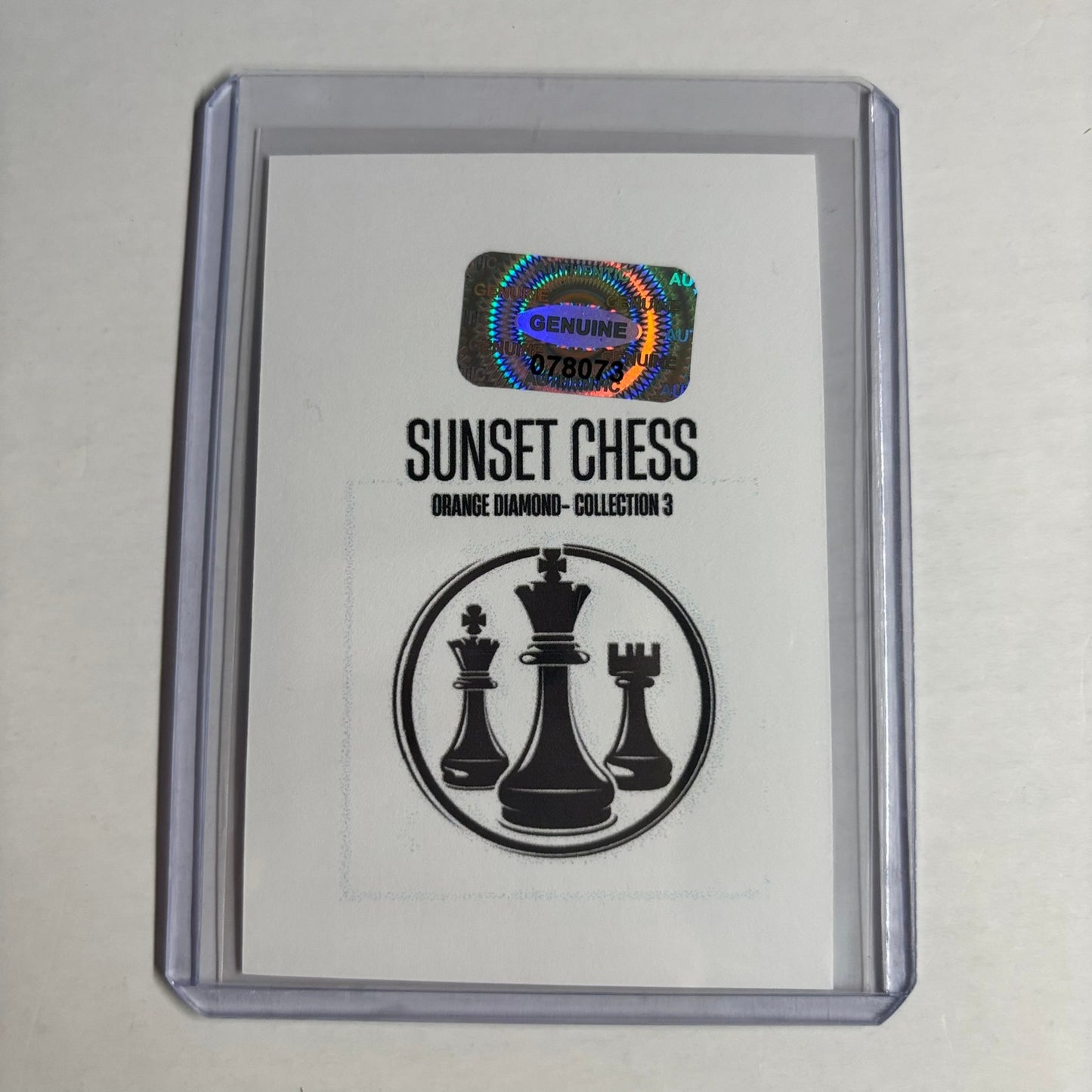 Orange Diamond Collection 3 - Trading Card