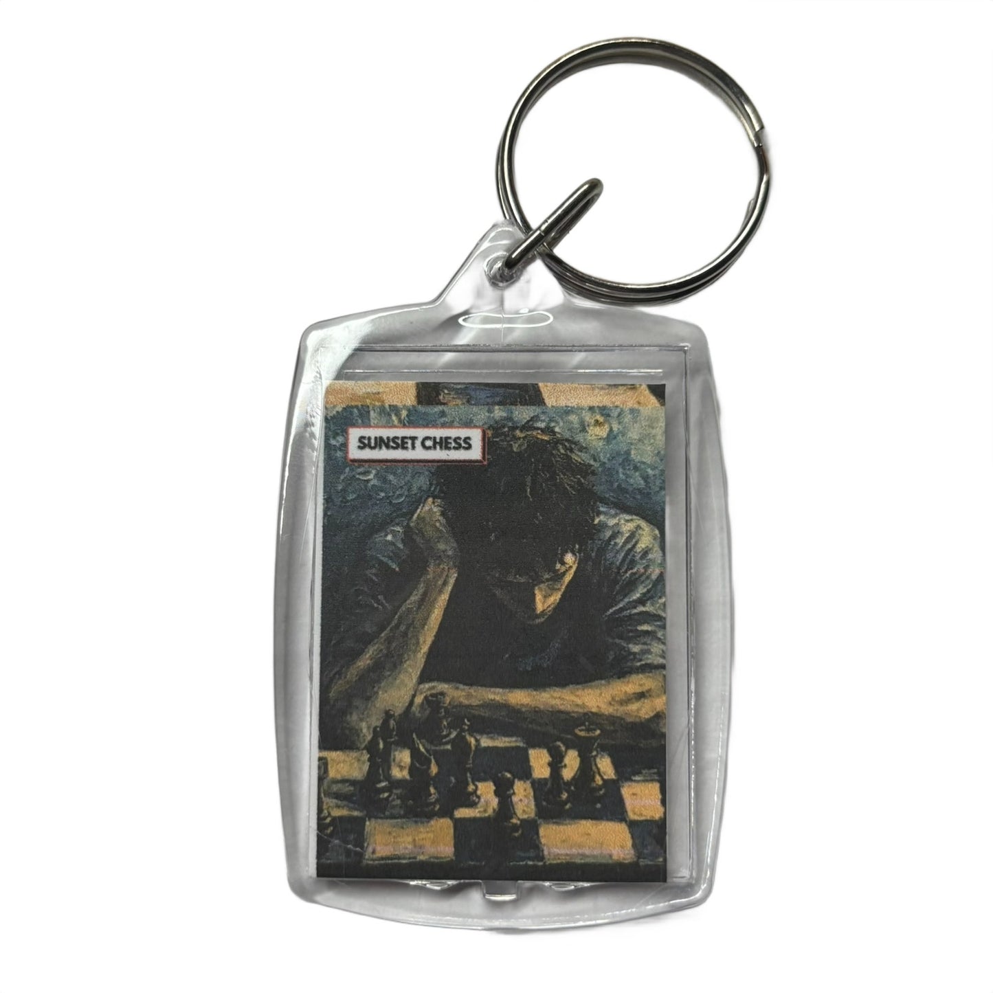 Troubles - Chess  Photo Keychain