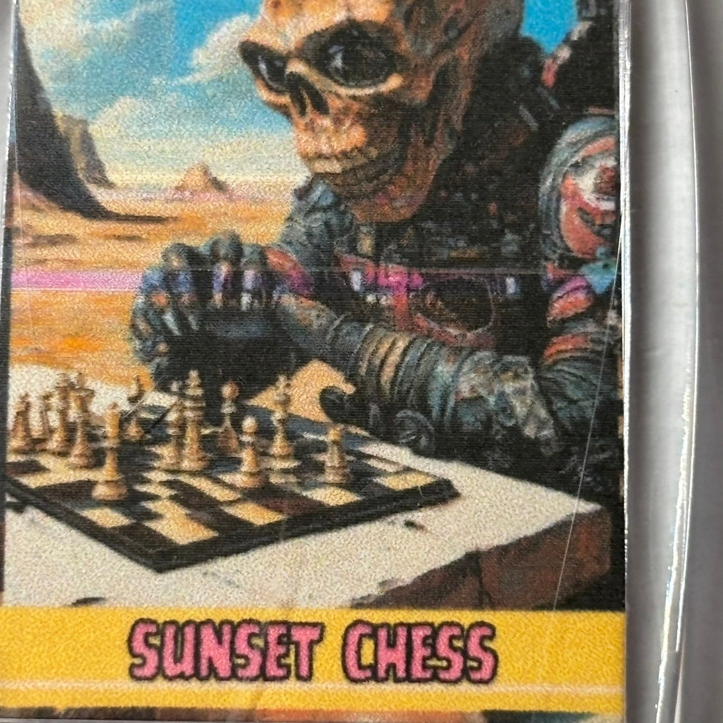 Mars Wastelands - Chess  Photo Keychain