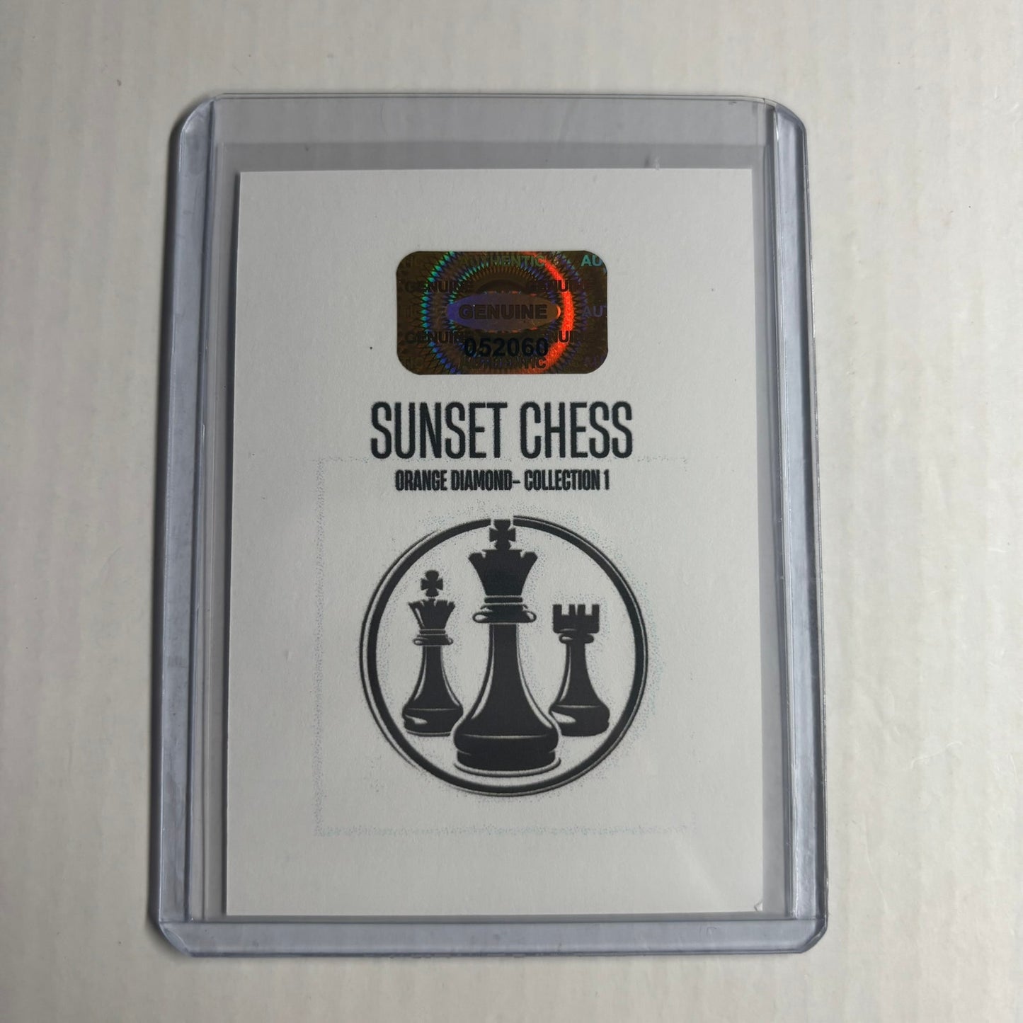 Orange Diamond Collection 1 - Trading Card
