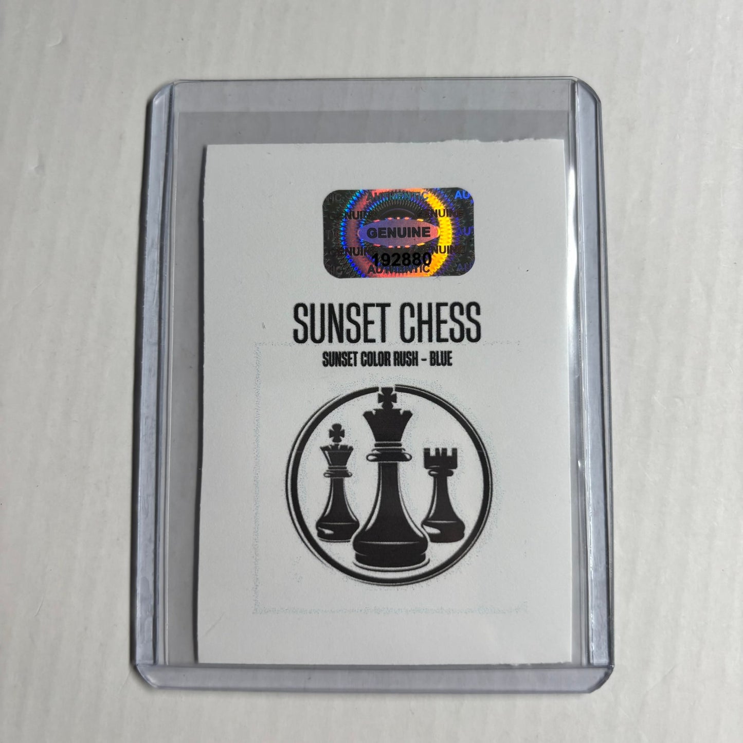 Blue Collection - Trading Card