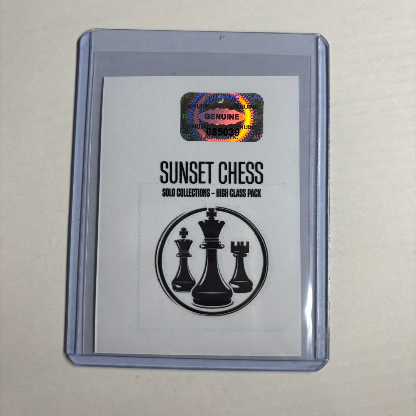 High Class Collection - Trading Card