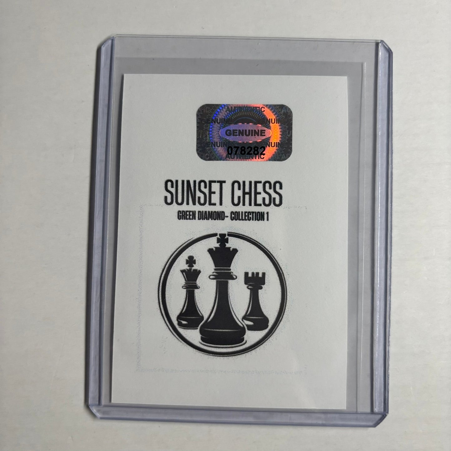 Green Diamond Collection 1 - Trading Card