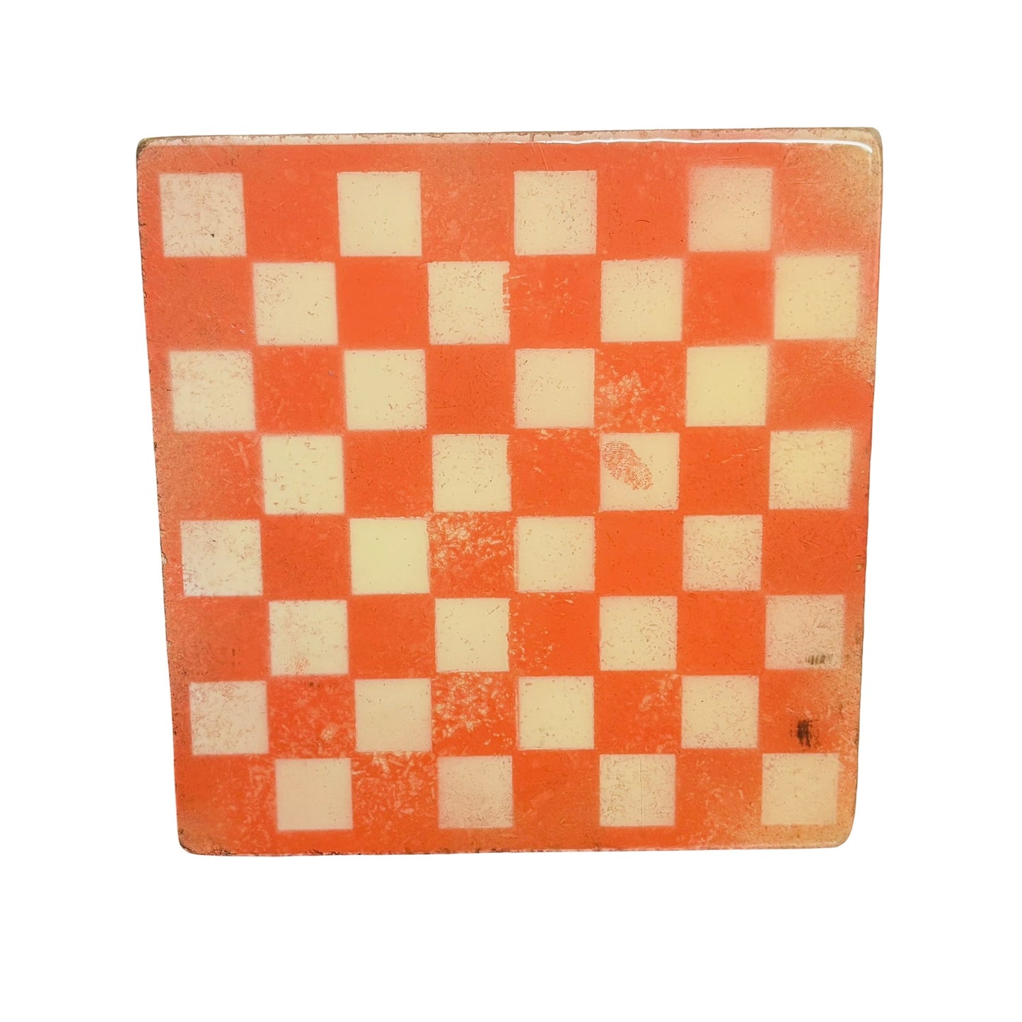 Orange Cream - Resin Coated Chess Board