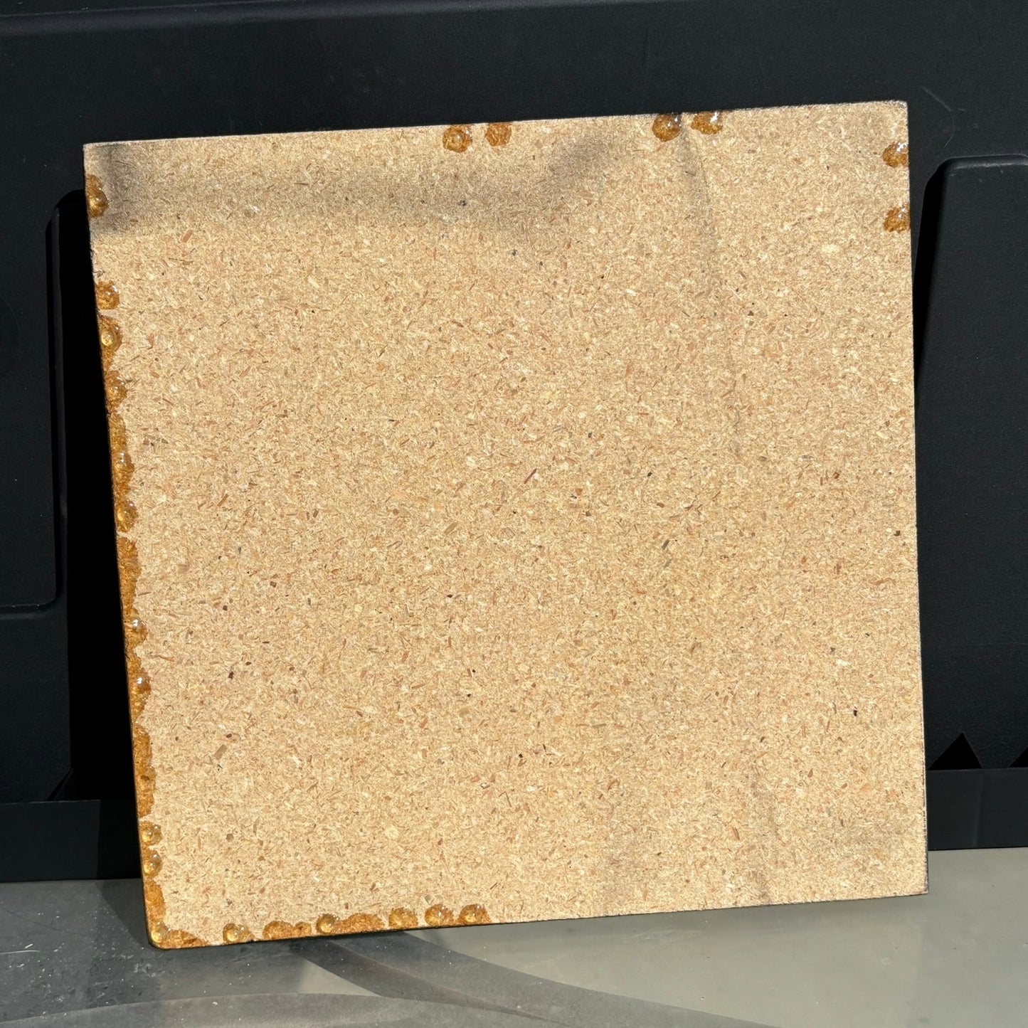 Cream Blue & Pink - Resin Coated Chess Board