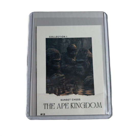 The Ape Kingdom Collection 1 Card #13 - Scrapbook Trading Card