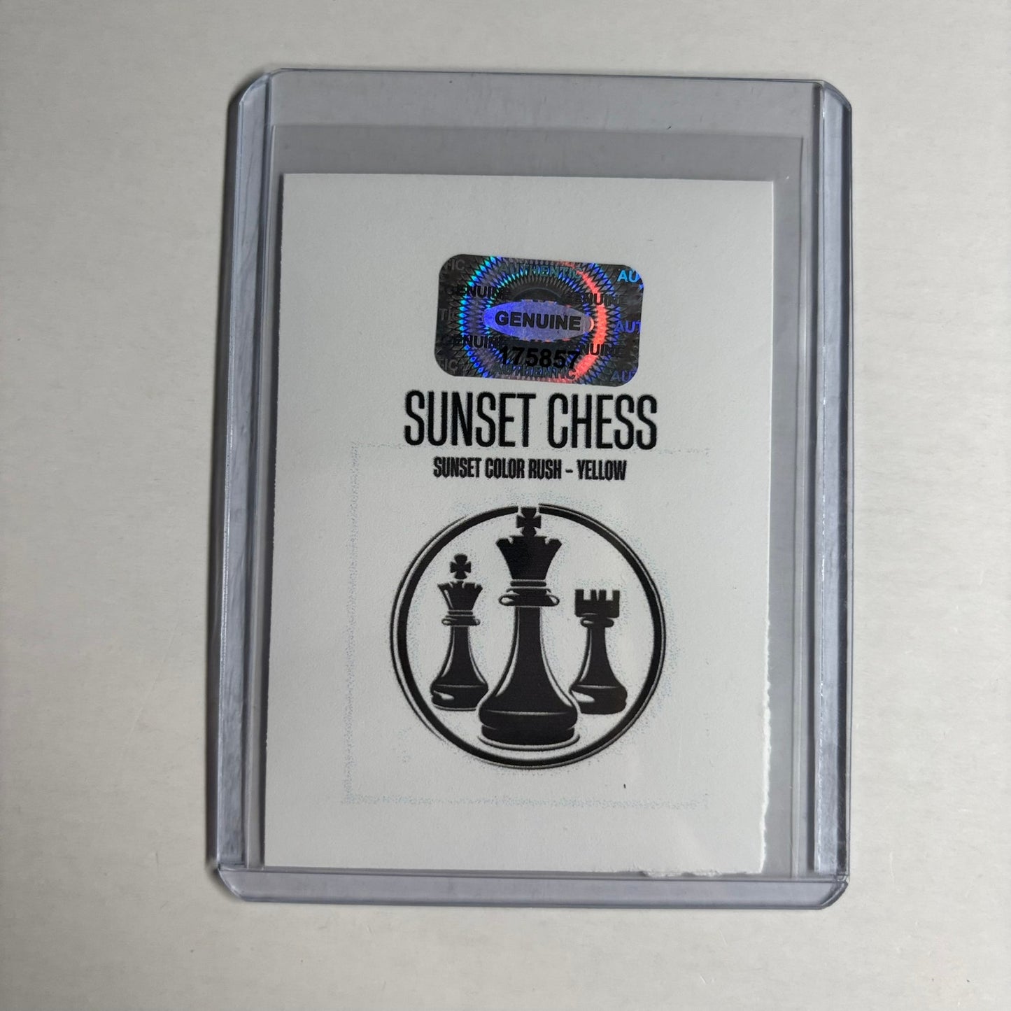 Yellow Collection - Trading Card