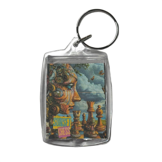 Deep Thoughts - Chess  Photo Keychain