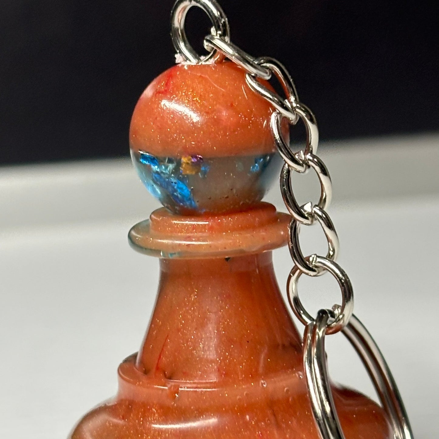 Luxury Pawn - Handmade Resin Keychain - Large Edition