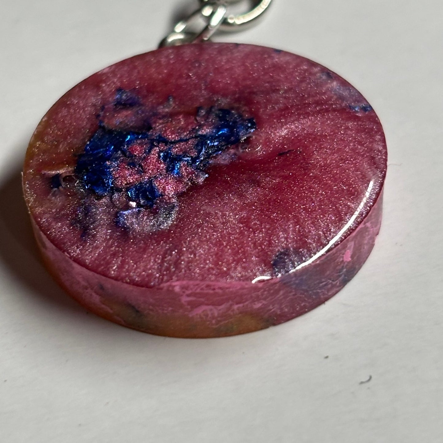 Pink Pawn Royal - Handmade Resin Keychain