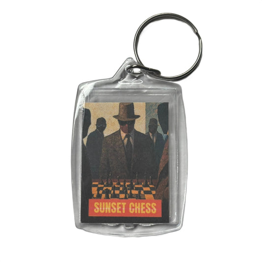 Mysterious Man - Chess  Photo Keychain