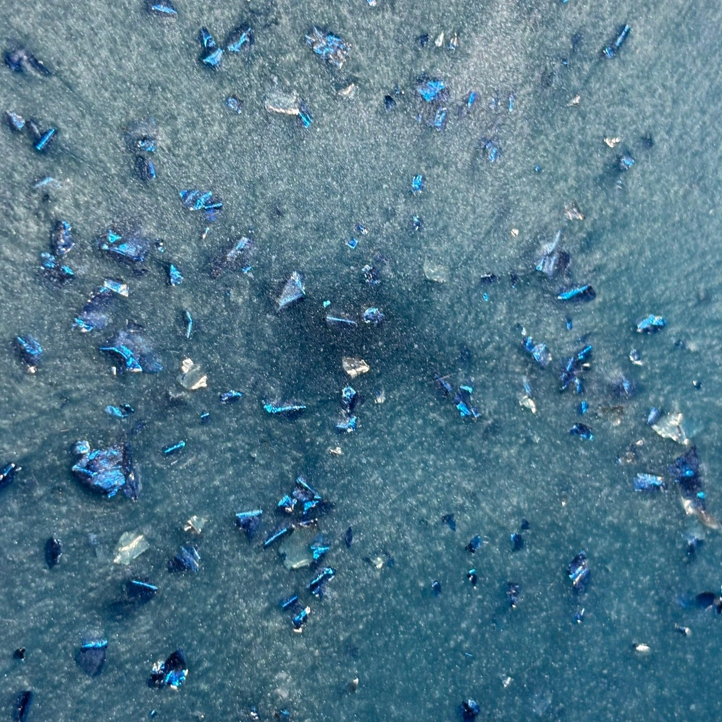 Crystal Blue - Resin Chess Board