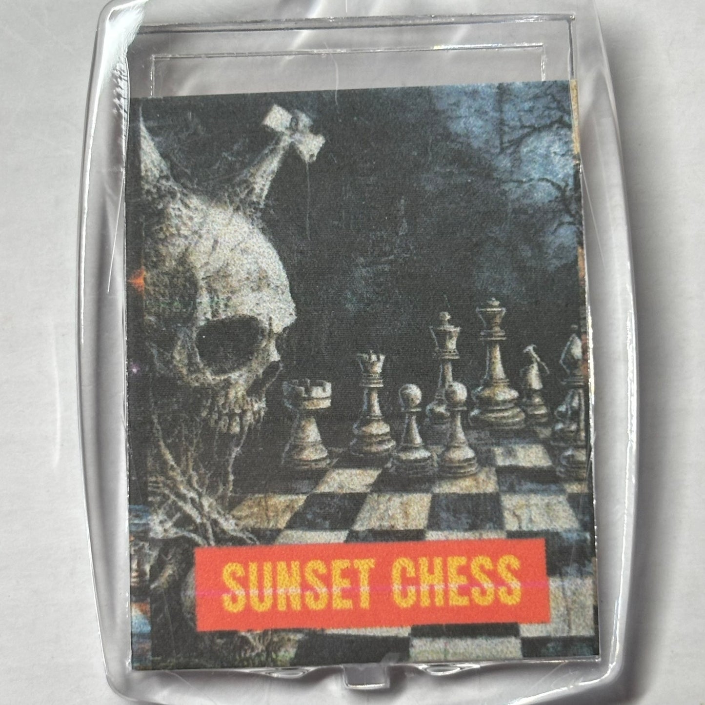 Graveyard - Chess  Photo Keychain