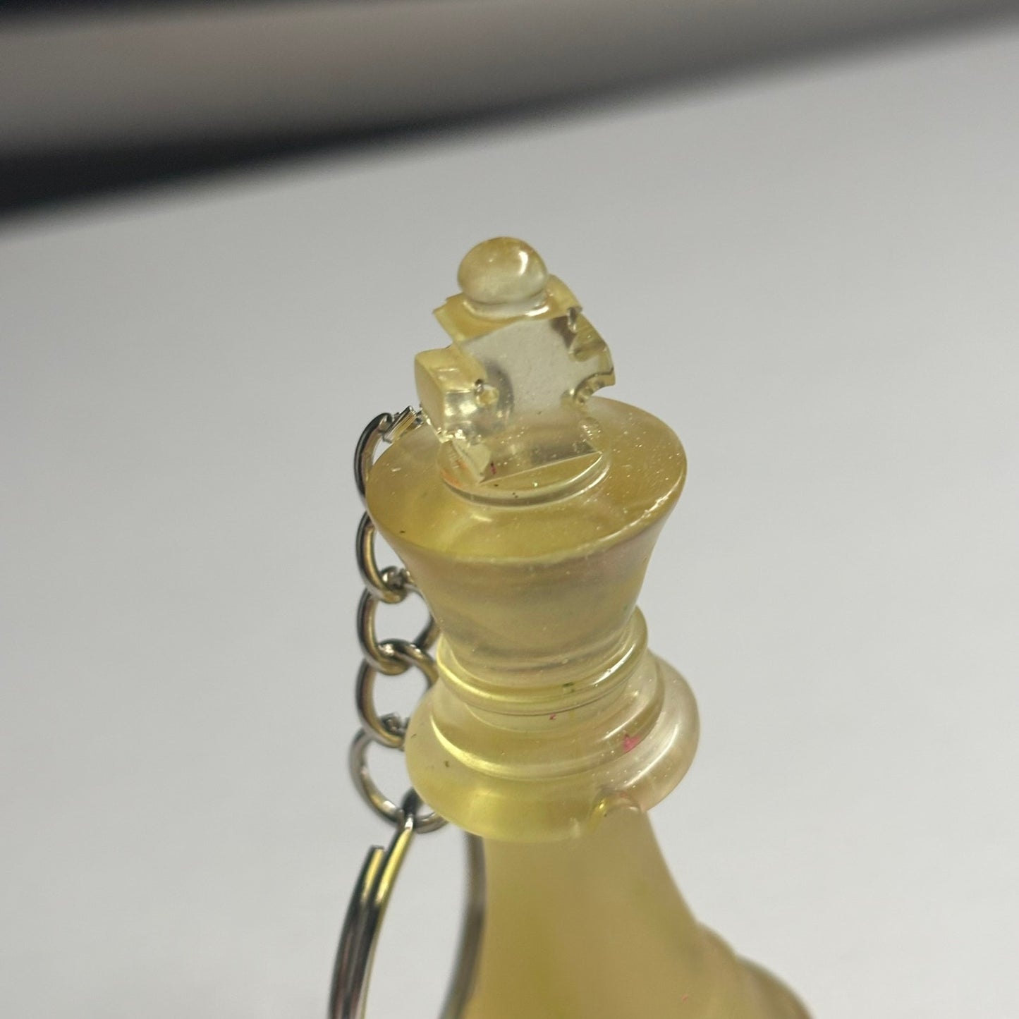 Yellow Mist King - Handmade Resin Keychain