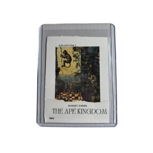 The Ape Kingdom Collection 1 - Trading Card