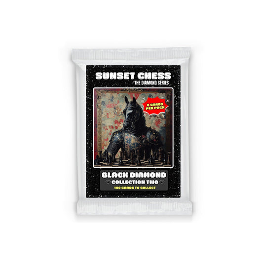 🎁 Black Diamond Part 2 - Sunset Chess Scrapbook Card Pack (100% off)
