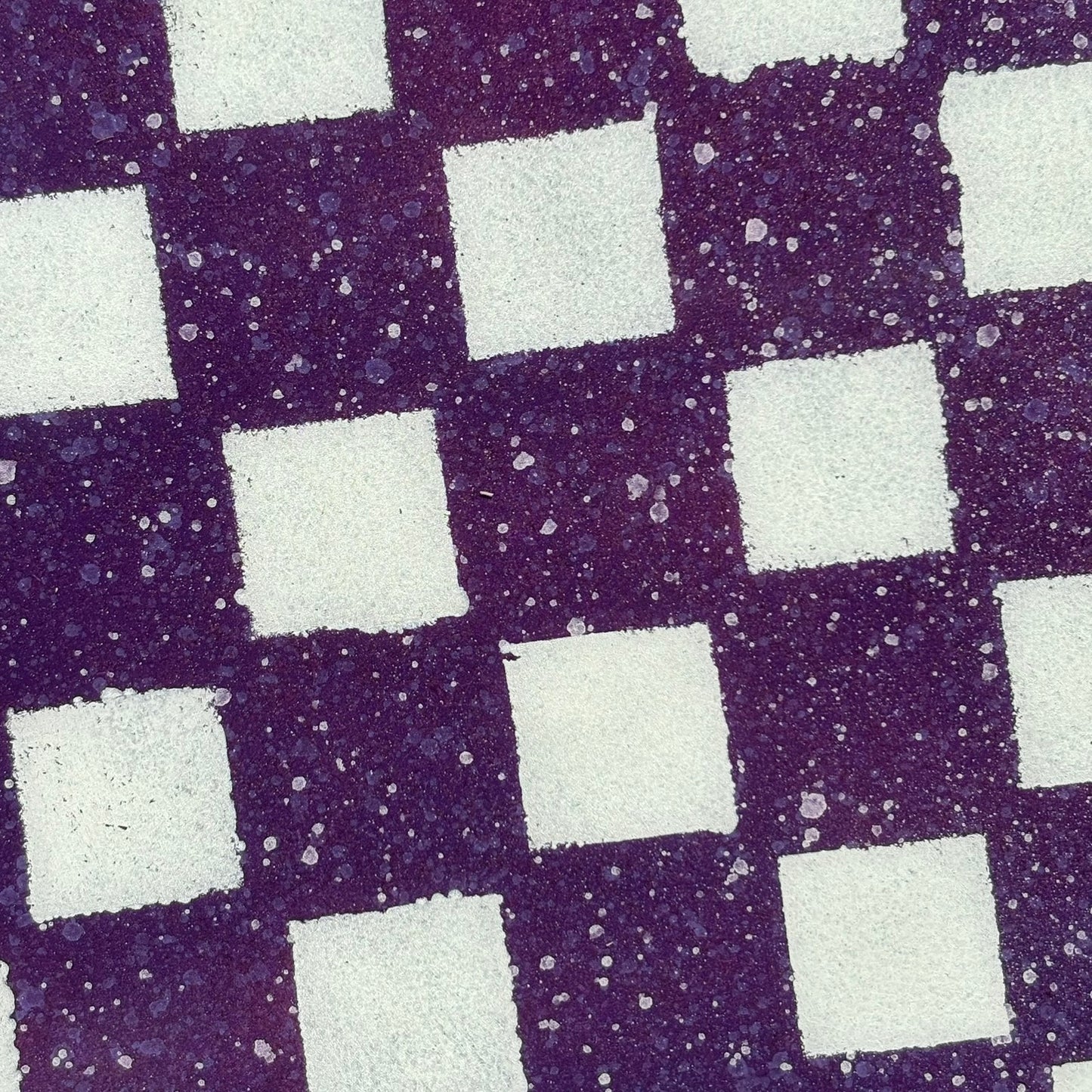 Speckled Purple - Resin Coated Chess Board