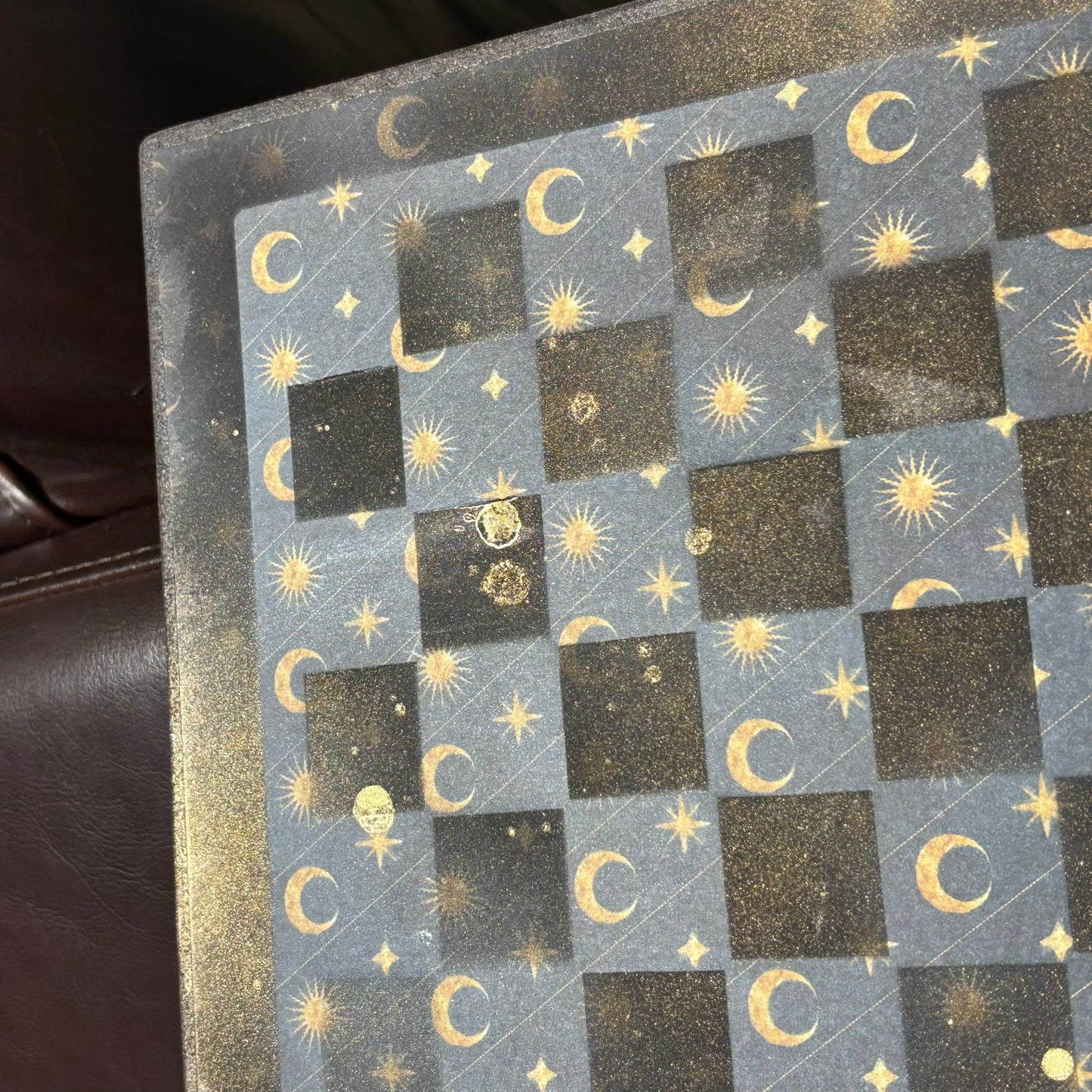 Moon Night - Scrapbook Chess Board