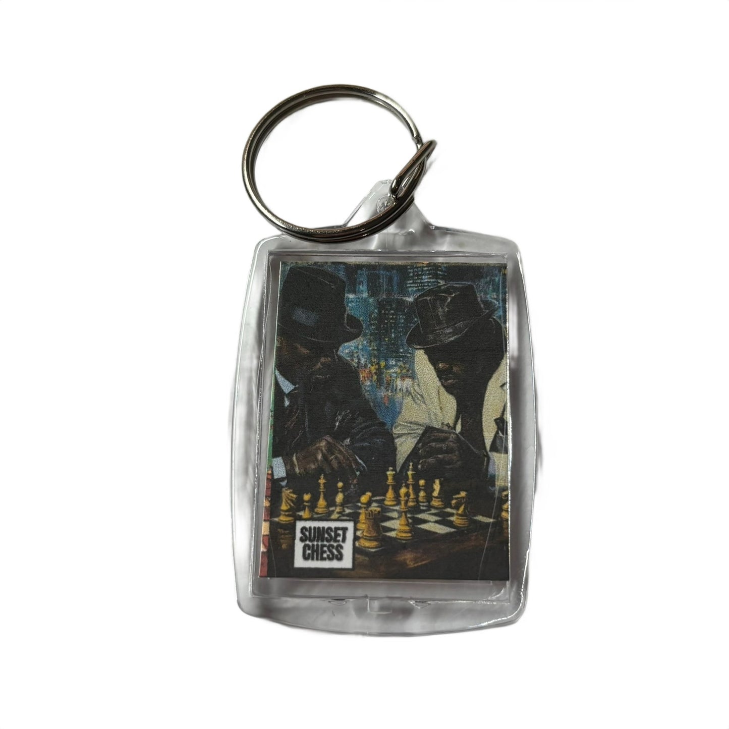 Backlot - Chess  Photo Keychain