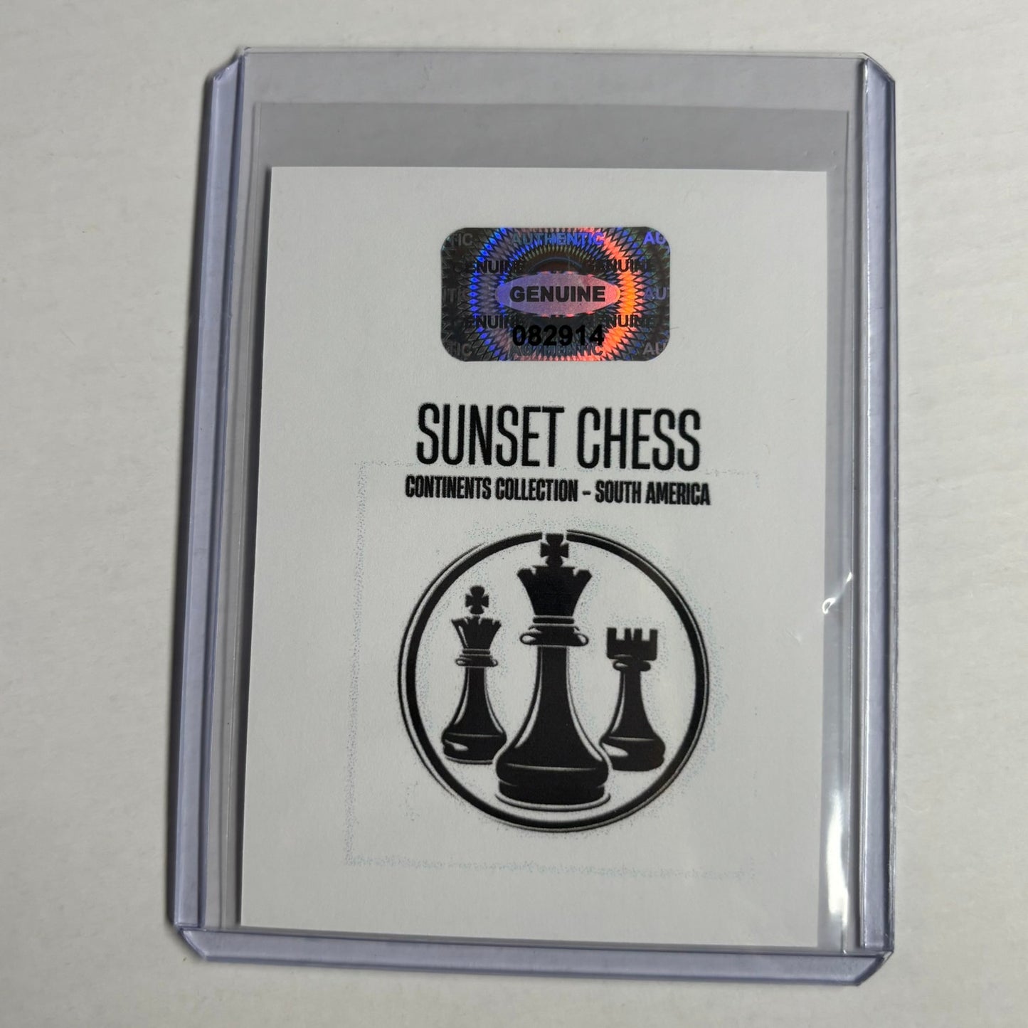 South America Collection - Trading Card