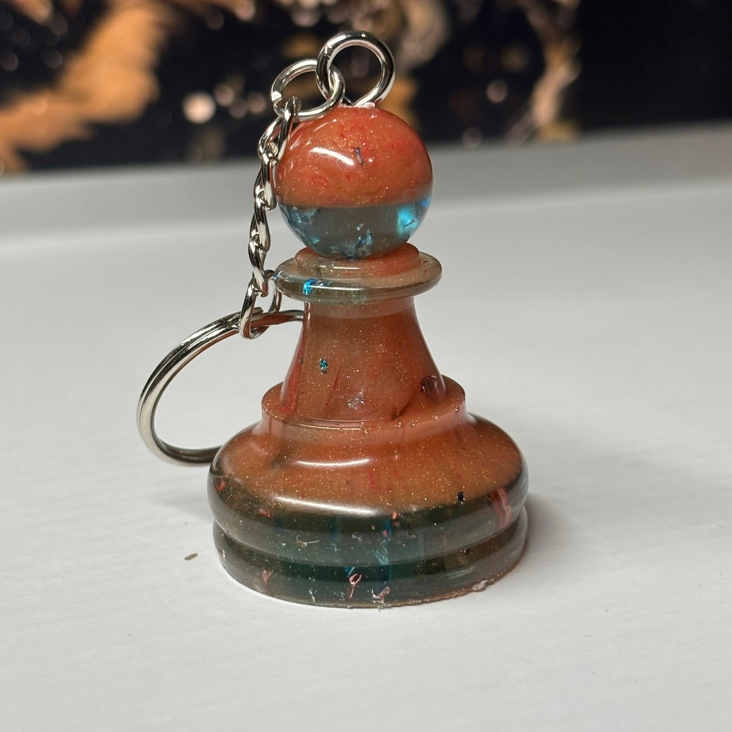 Pawn Royalty - Handmade Resin Keychain - Large Edition