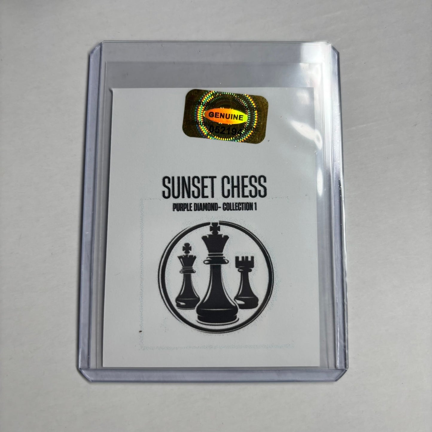 Purple Diamond Collection 1 - Trading Card