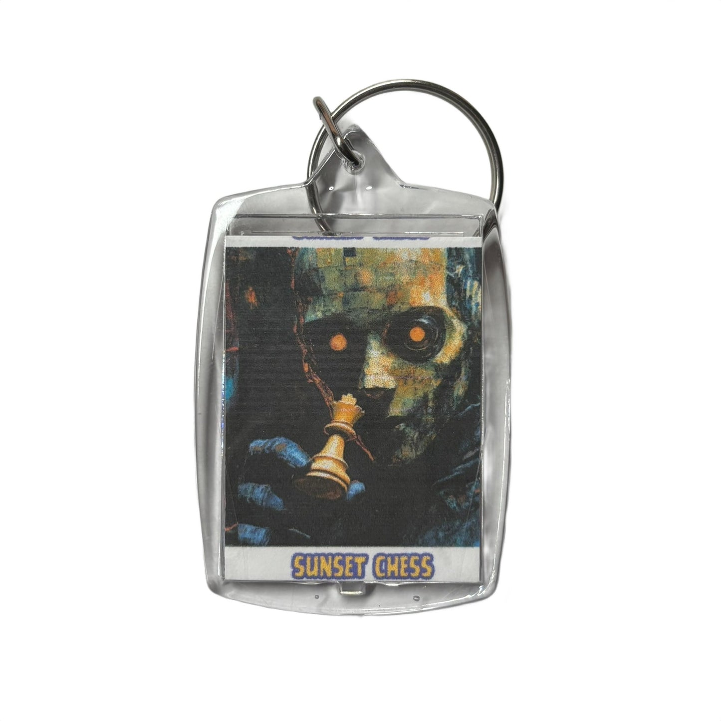 Laser Focus - Chess  Photo Keychain