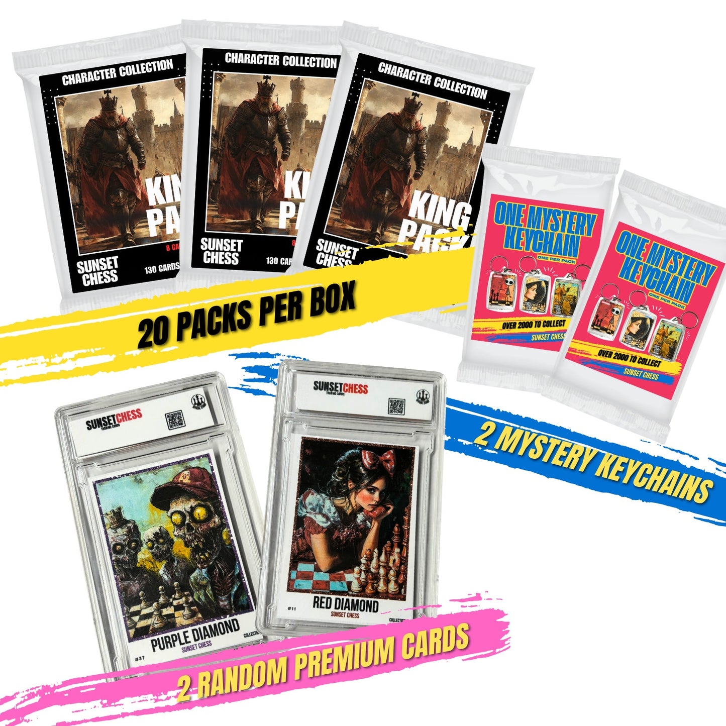 King Edition - Jumbo Box Pack - Chess Trading Cards