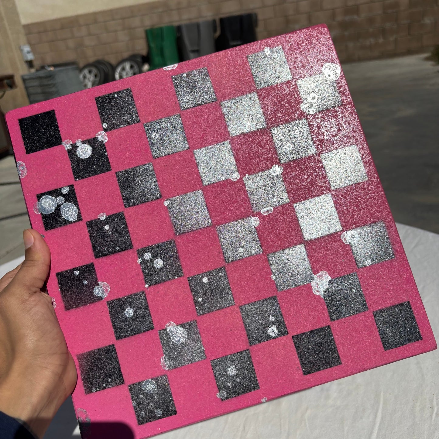 Pink Haze - Chinese Edition Chess Set