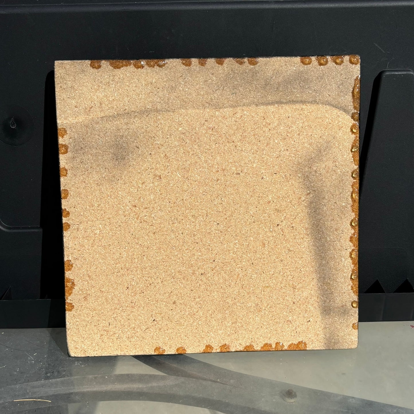 Vintage Collage - Resin Coated Chess Board