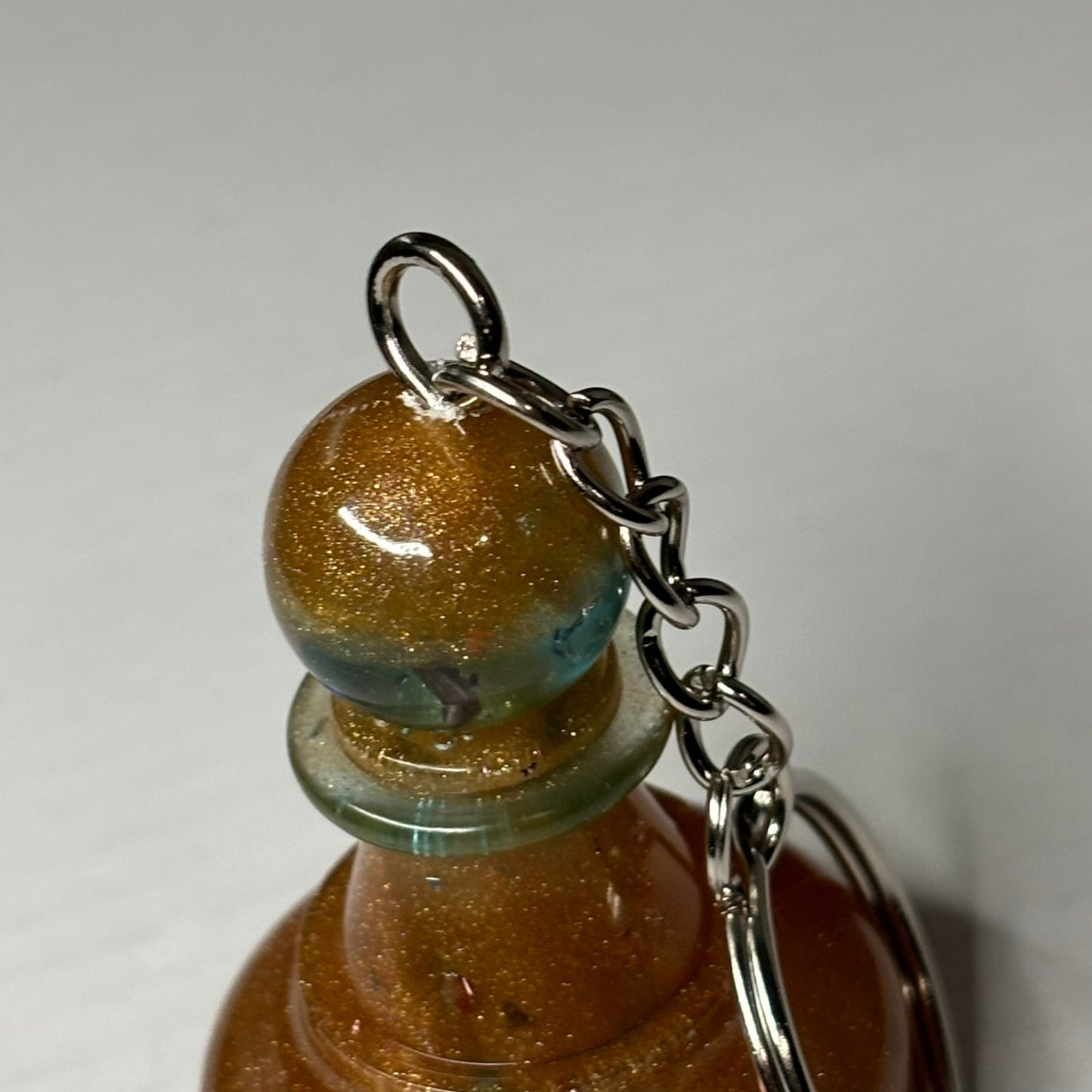 Beach Vibes Pawn - Handmade Resin Keychain - Large Edition